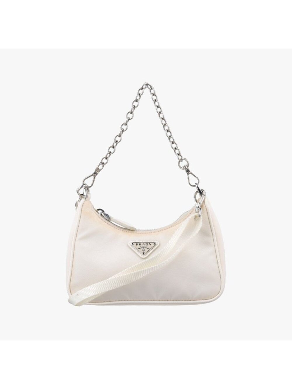 Prada Re Edition Nylon Mini White 42